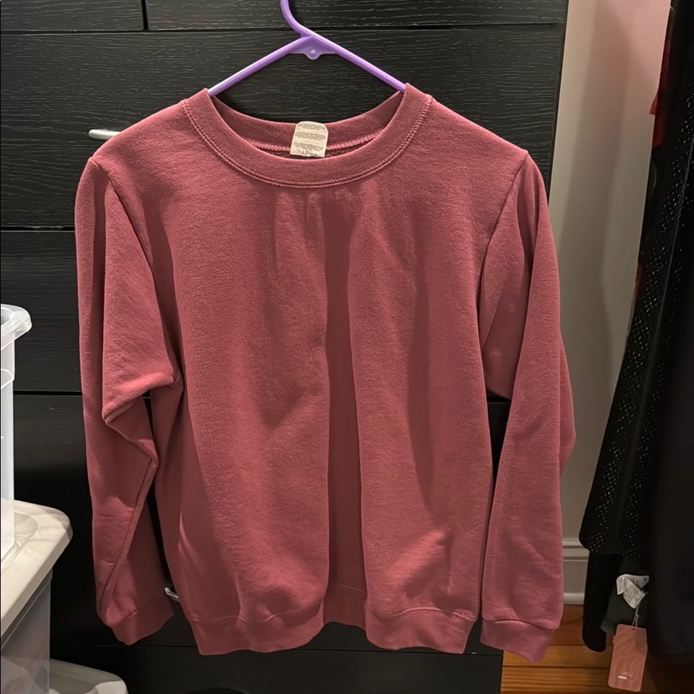 Cozy Pink Sweatshirt